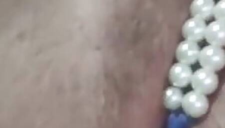 Playing with my pearls