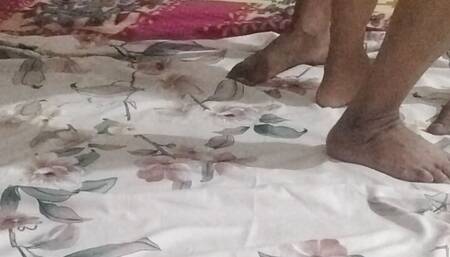 Rose babe take care of hasband in mouth