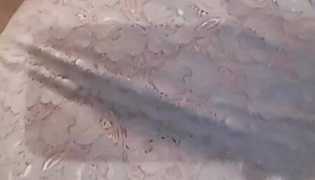 Mature milf playing with her pussy and putting toy until she gets wet