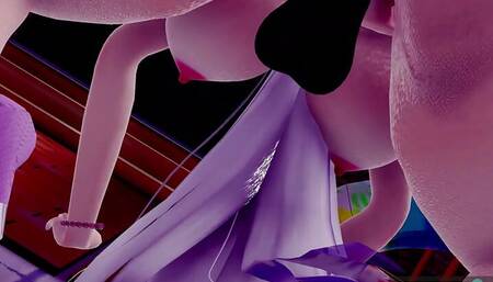 mmd r18 Haku DragonLady sexy anime hentai 3d sex fap hero wife cheating with king