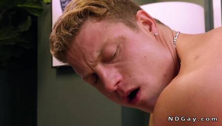 Gay co workers anal fuck