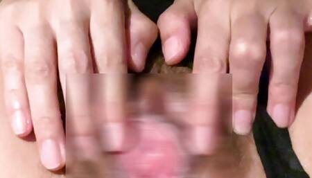 Obscene masturbation of a Japan amateur married woman cumming while panting with fingering