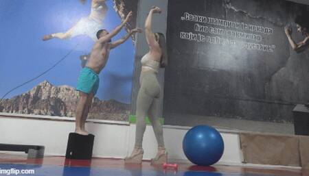 Small toy for a tall big girl