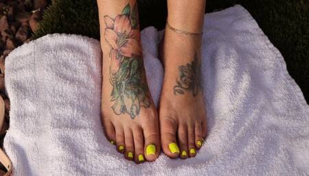 Nothing like whip cream, sprinkles and chocolate all over my toes