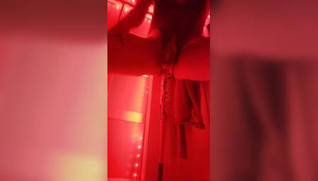 Krystall Cox using a basseball bat to strech her ass pussy
