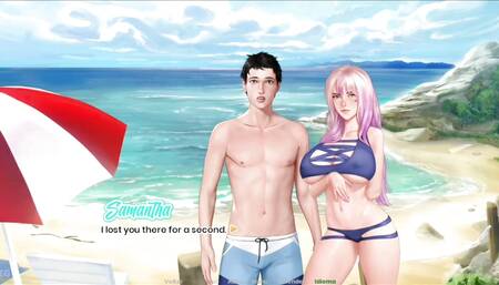 Prince Of Suburbia #44: Cream application ends in hot sex on the beach - By EroticGamesNC
