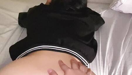 I want you not to stop fucking me daddy