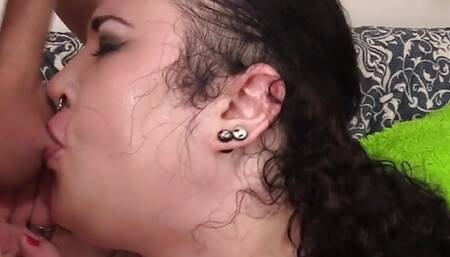 Rotund BBW MoonBaby Gets Anally Pounded by a Man Half Her Size