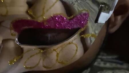 My Sweet Boyfriend Licking My Pussy Very Hard - Tongue in Pussy.