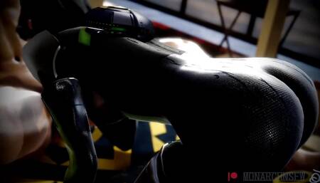 valorant Viper blowjob cumshot handjob by monarchnsfw (animation with sound) 3D Hentai Porn SFM
