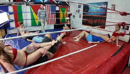 Mixed Wrestling Party Mar 24 Part 4