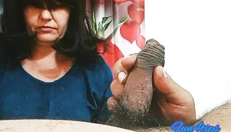 Mature slut wife BBC webcam casting