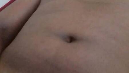 Indian College student showing his hot body and jerking  in front of camera