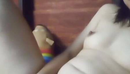 I am alone in my room and get horny 5