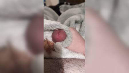 Fleece blanket jerk off
