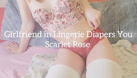 Girlfriend inn Lingerie Diapers You
