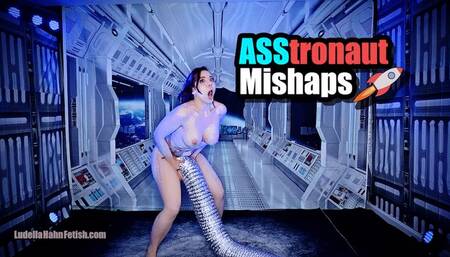 ASStronaut Mishaps - aka Captain Ludella Pranked by Crew - Sci Fi Slapstick Butt Pranks with ENF and an Embarrassing Vacuum Pleasuring Experience AHEM - WMV 720p