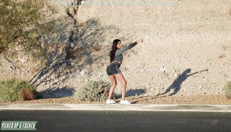 Hot Jogger girl Picked Up and Fucked: Penelope Woods