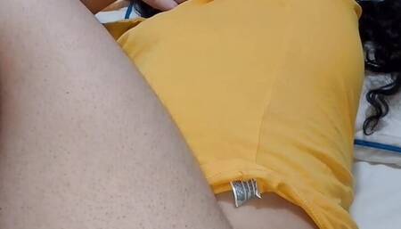 Step Mom caught masturbating and been fucked unexpectedly while husband isn't home (BlackQueenBQ)