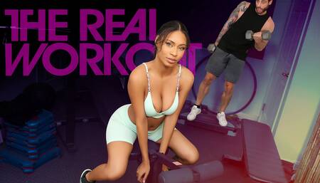 Smoking Hot Babe With A Fierce Body That Loves Pulling Out Her Beautiful Big Tits At The Gym