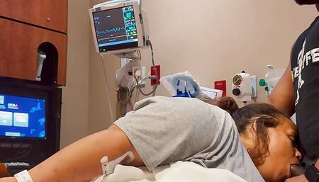 Wife cheats on her husband while in the ER