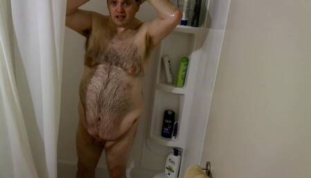 Dad Shower Morning March 31, 2024