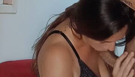 Wife Sucking That Cock