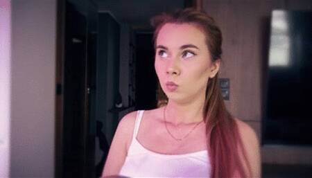 Home office and burping during call mp4 FULL HD