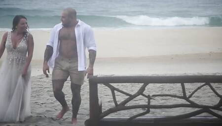 Beach Fuck - Vow Renewals and Cum on My Face