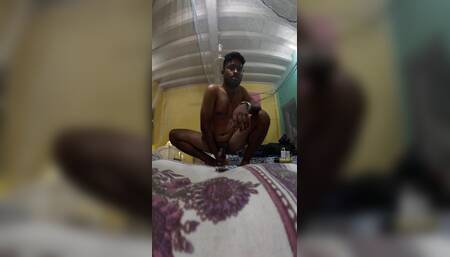 Boy fuck with dildo