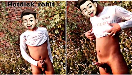 INDIAN TEEN BOY CUMSHOT AT THE JUNGLE