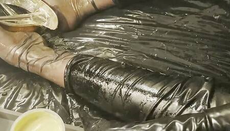 Messy Food Fetish Masturbation Session - Full Version