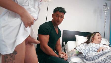 Horny Nurse Wants Some DILF TransAngels