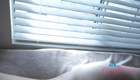 Super hairy and very hot Zoey Jpeg gets her pussy rubbed and played with before mounting cock POV