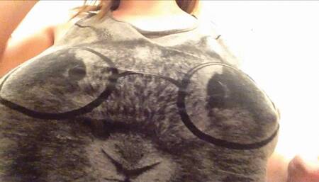 Lactating Madeline Soaks You In Milk While riding POV