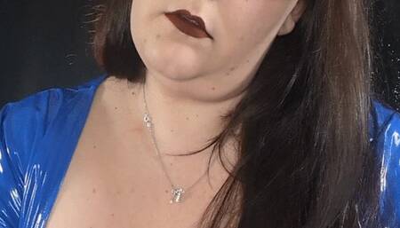 Smoking up close showing my new piercing