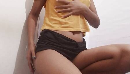 OMG I CUM! My warm wet pussy dripping cream for my whole tiny body