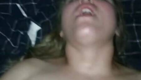 Husband fucks me with his tiny little dick.