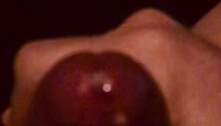 My cumshot hits camera lens in slomo