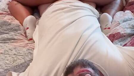 Wife loves to ride faces and dicks