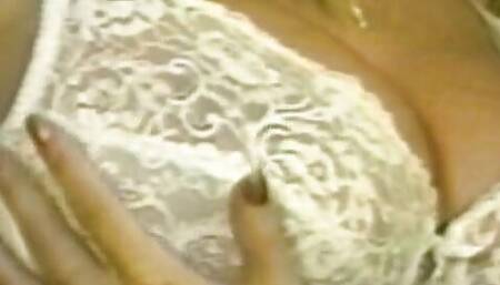 Superb blonde lesbo scissoring with her girlfriend