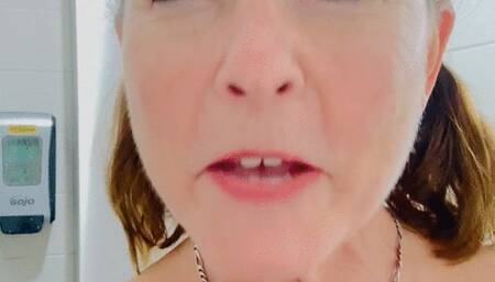 Truck stop shower come join me!