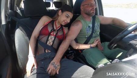 Beautiful chick Salsa XXX is enjoying intensive sex so much