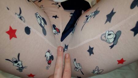 Cute Girl in Pajama with Big Tits Seducing Me