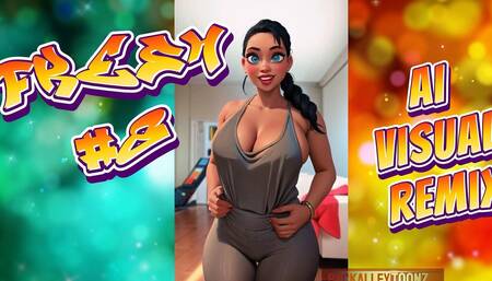 Fresh 8 Visual Remix __the Ai Illustrated Men's E-mag