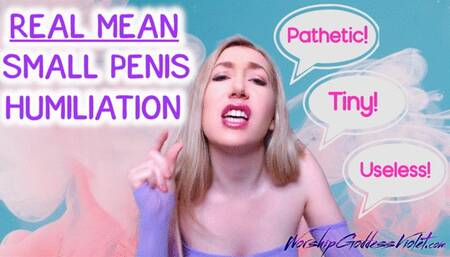 Real Mean Small Penis Humiliation