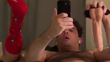 testing new dildo