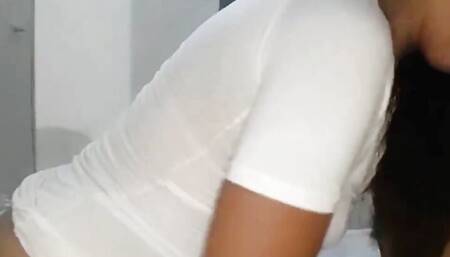 CAUGHT ON VIDEO NEIGHBOR'S WIFE IN HER OWN BED