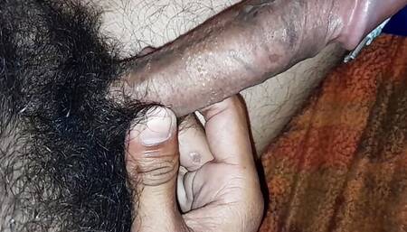 Very huge cumshot after masturbation