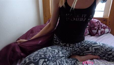 Haley Reed - Dorm Room Fantasy Sex with Sis - Mp4 HD